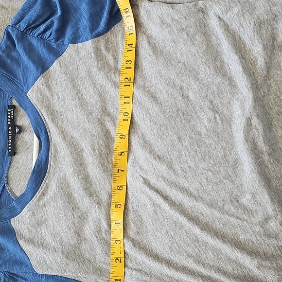 Veronica Beard Baseball Tee, Small - Picture 4 of 6